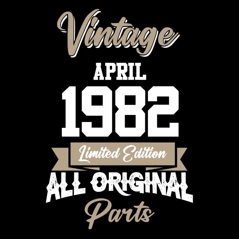 April 1982 Vintage Geburtstag Geschenk