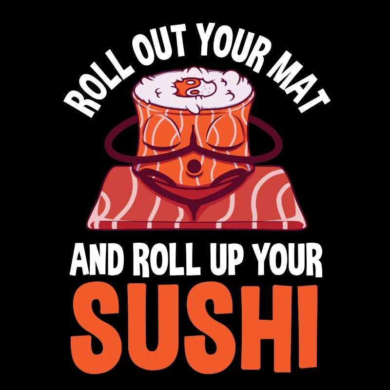 Fun Yoga Sushi Design