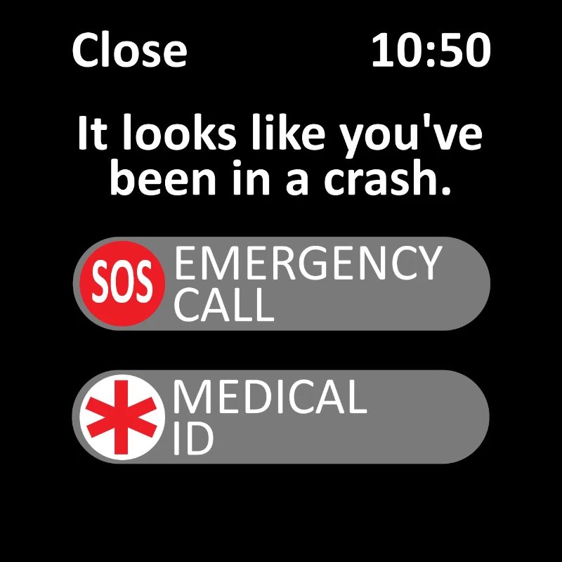Es sieht so aus, als hättest du einen Unfall gehabt - Meme