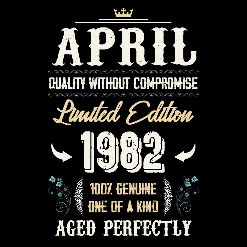 April 1982 Vintage Geburtstag Geschenk