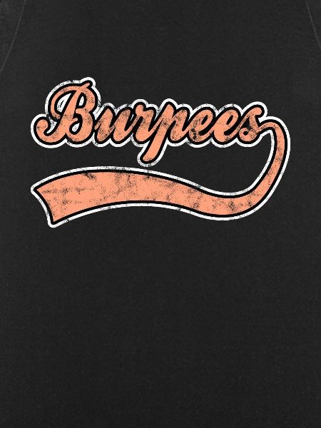 Lettrage de Burpee