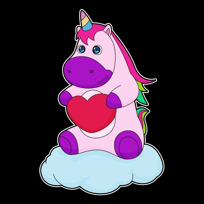 Einhorn Herz