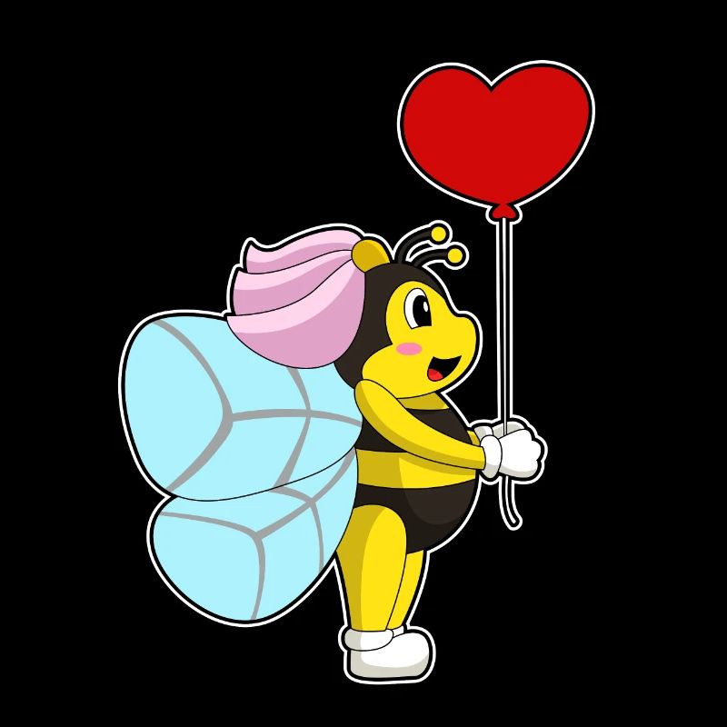 Bee Bride Balloon Wedding