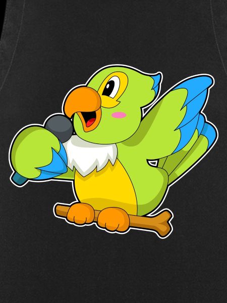 Parrot Singer Microphone Singing