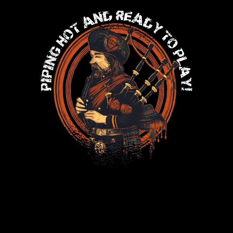 Bagpiper Scottish Highland bagpipe