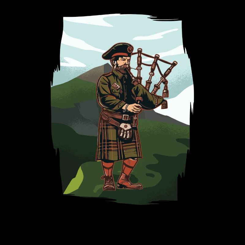 Cornemuse des Highlands écossais cornemuse