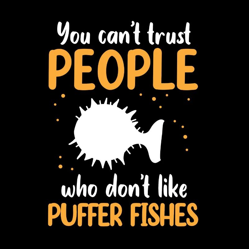 Puffer fish do not trust giant puffer fish