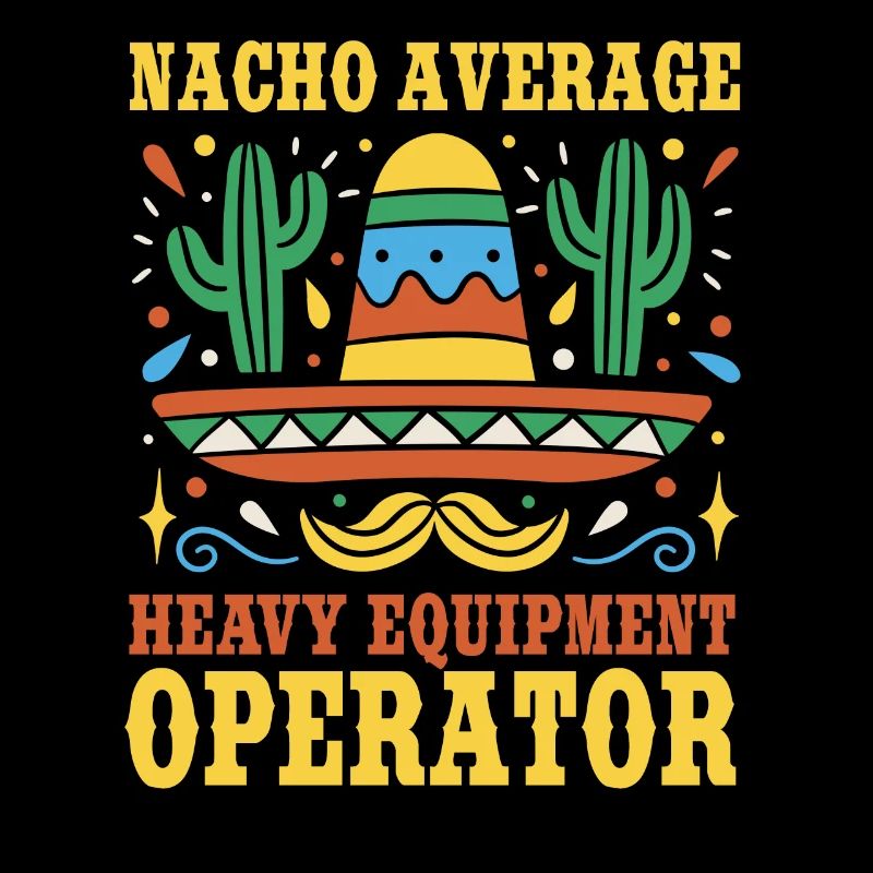 Opérateur de machine lourde Cinco de Mayo