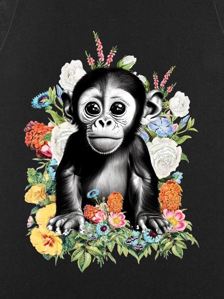 Affe Blumen