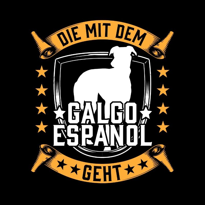 Die mit dem Galgo Espanol Spanischer Windhund