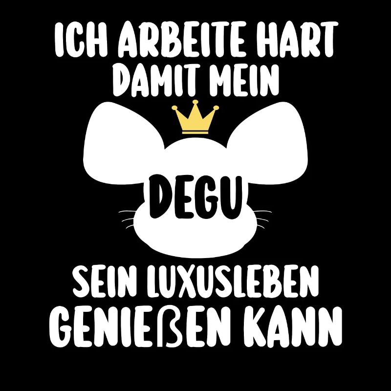 Ich arbeite hart damit mein Degu