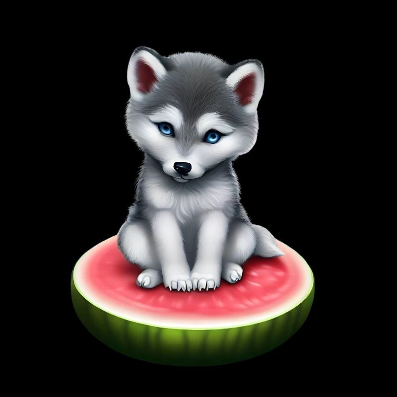 Wassermelone Wolf