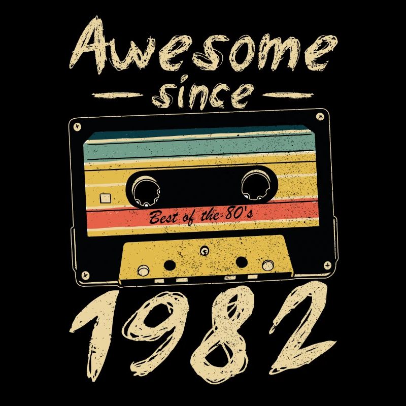 1982 Geburtstag 1982 Geboren Geburtstagsgeschenk