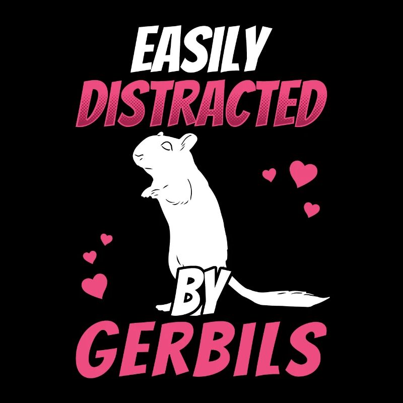 Distrait par la gerbille Gerbille