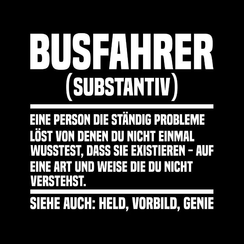 Busfahrer Berufskraftfahrer