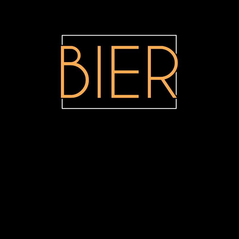 Bier Schriftzug