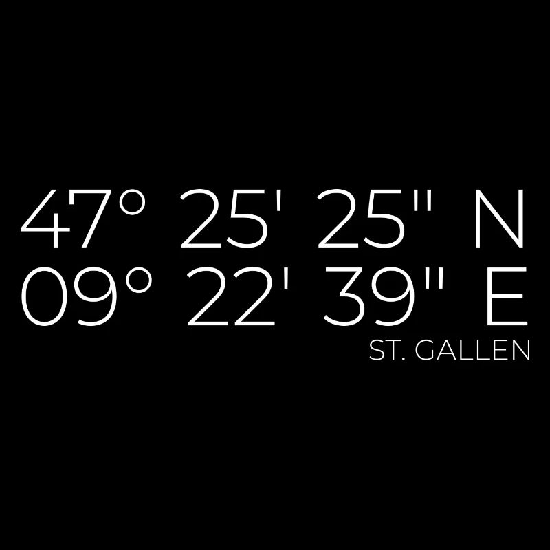 Coordinates St. Gallen