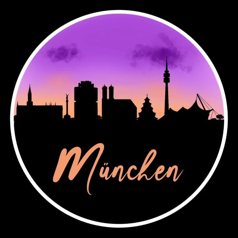 Munich Fine Skyline
