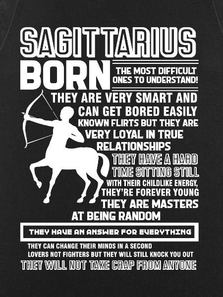 Sagittarius Sagittarius Born