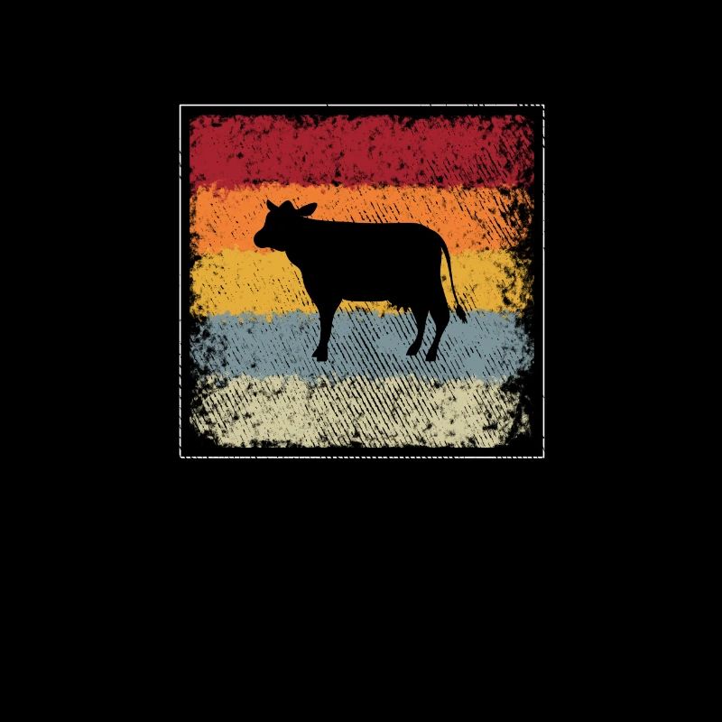 Kuh Rind Retro