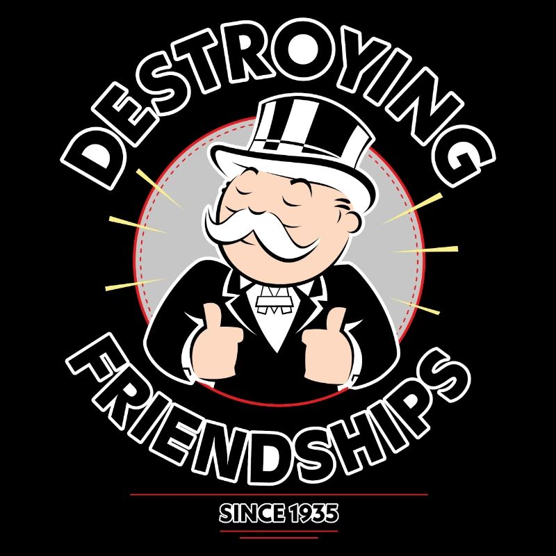 Monopoly Destroying Friendships Avec Mr. Monopoly