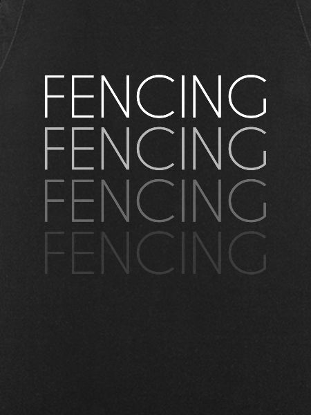 Fencing lettering