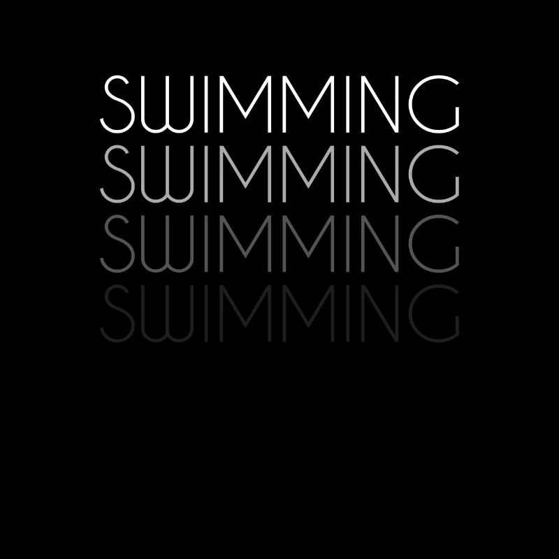 Lettrage de natation