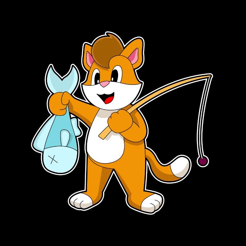 Pêche au chat pêcheur