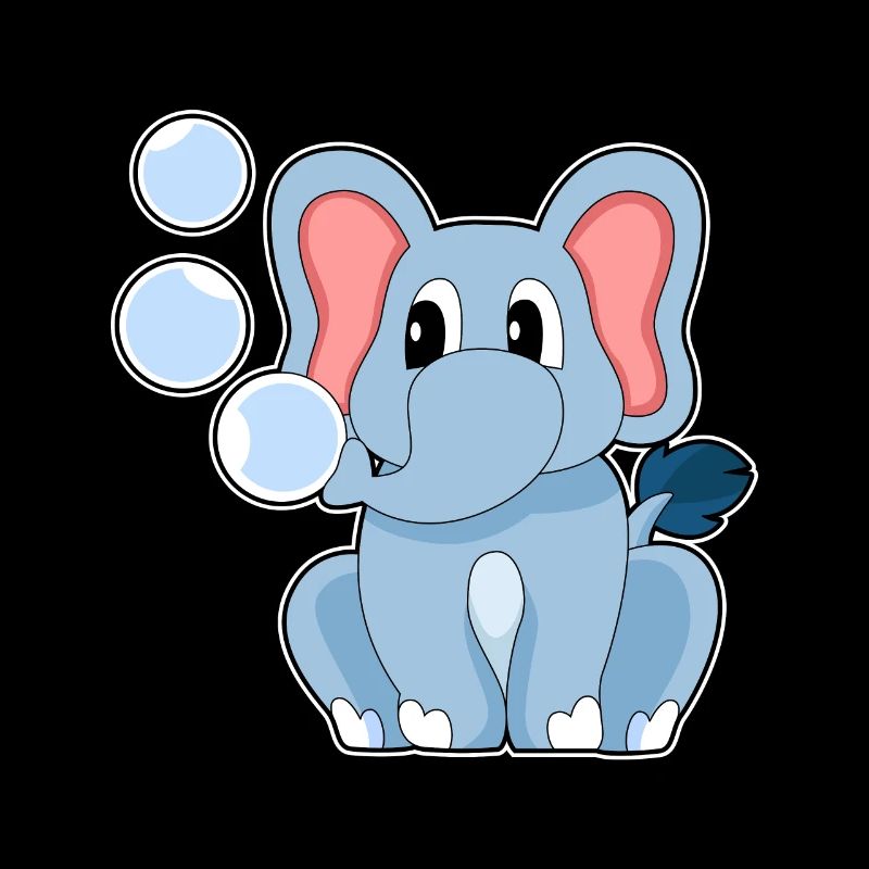 Éléphant mignon