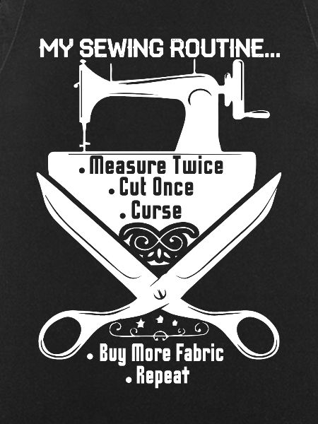 Sewing My Sewing Routine