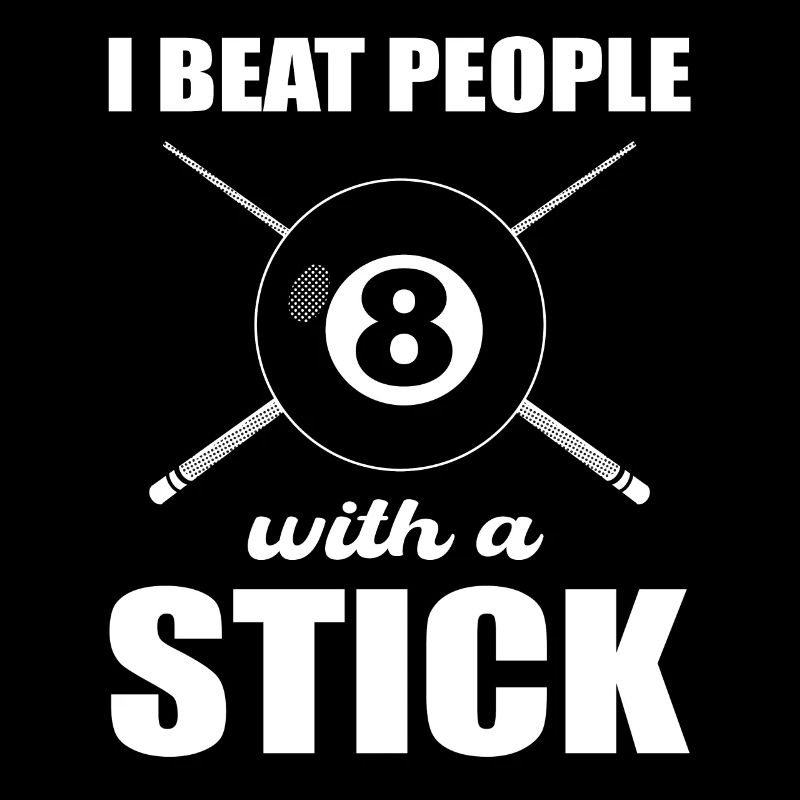 Funny billiards player billiards