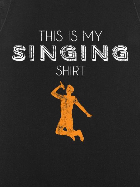 Singing shirt