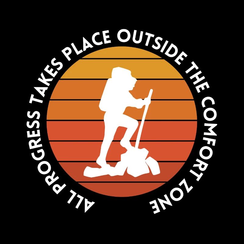 Hiking progress outside the comfort zone