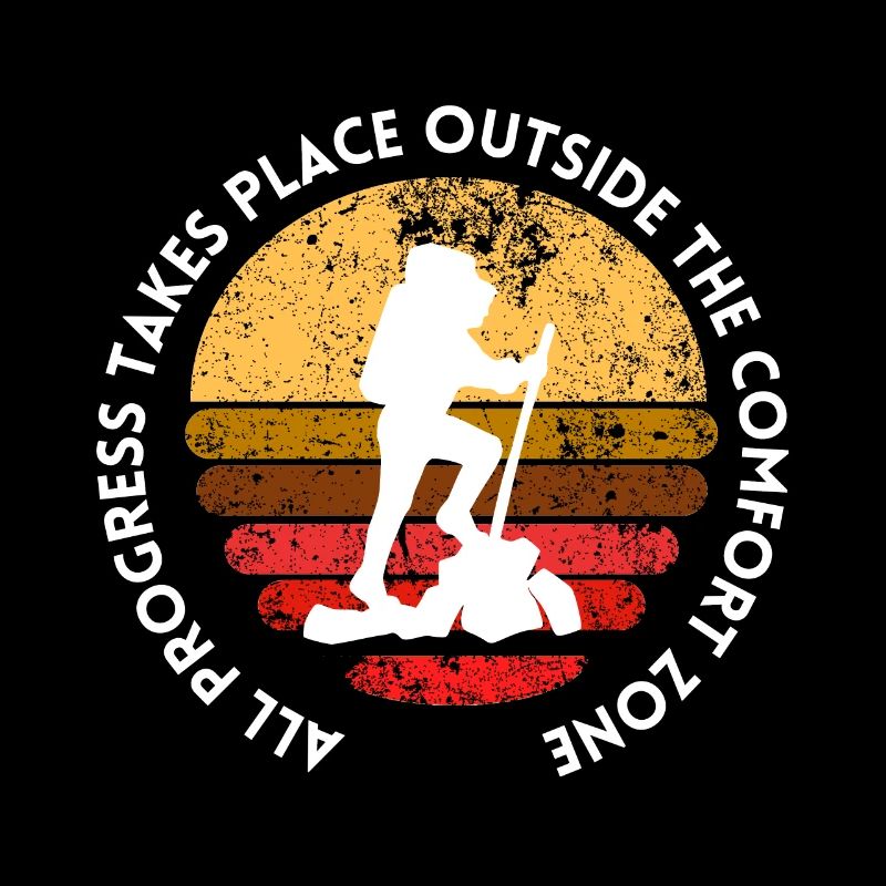 Hiking progress outside the comfort zone