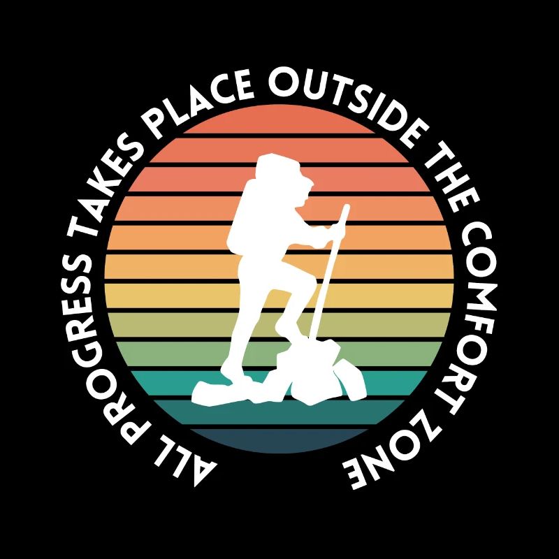 Hiking progress outside the comfort zone