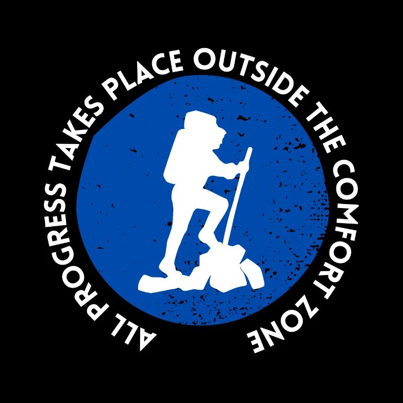 Hiking progress outside the comfort zone