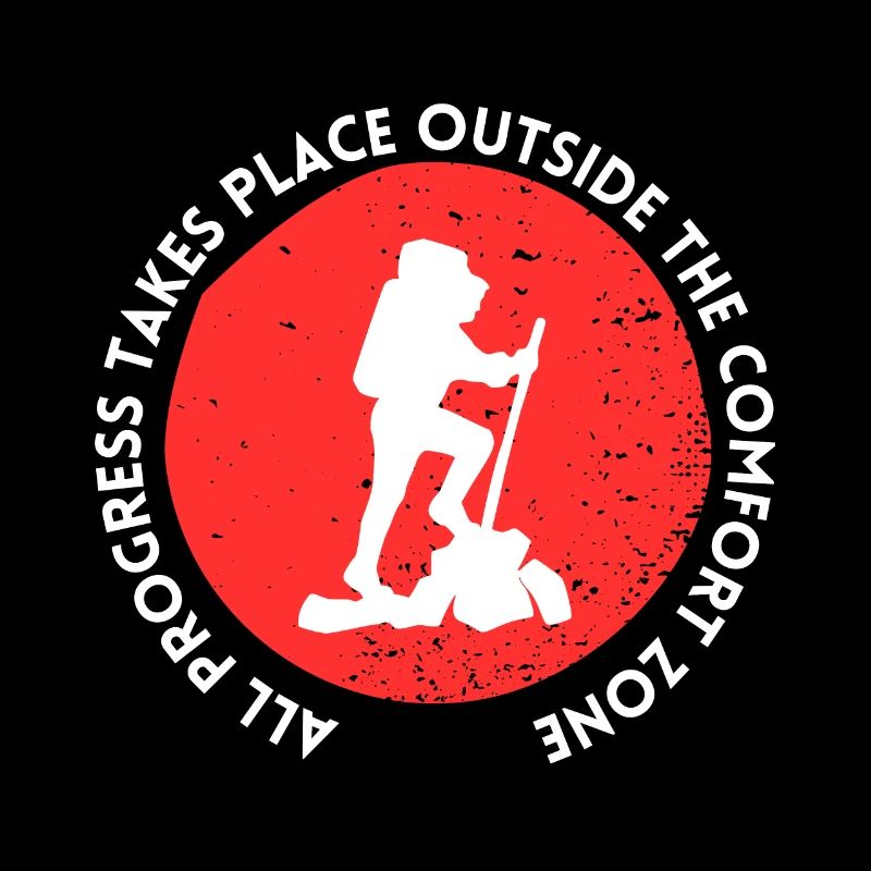 Hiking progress outside the comfort zone