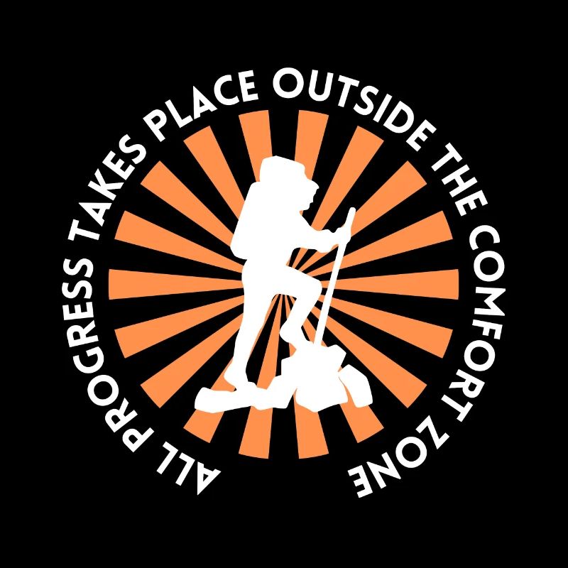 Hiking progress outside the comfort zone