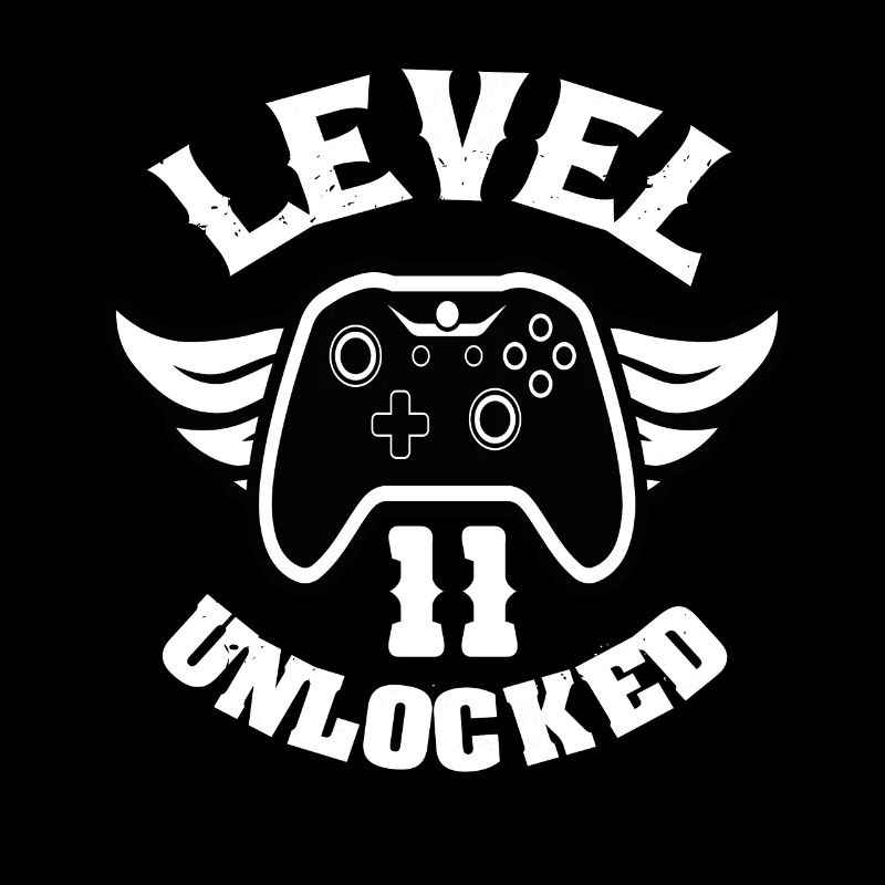 Level 11 Unlocked 11 Birthday