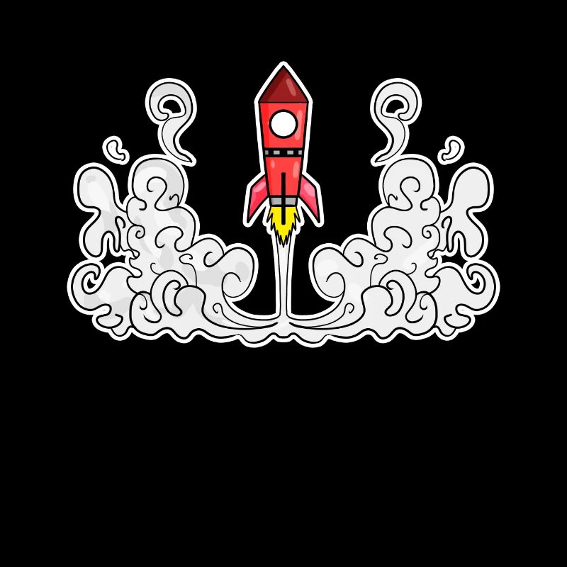 Lancement de fusée