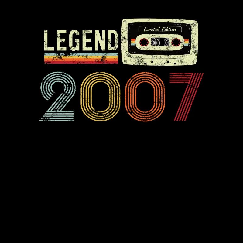 2007 Geburtstag Vintage Cassette
