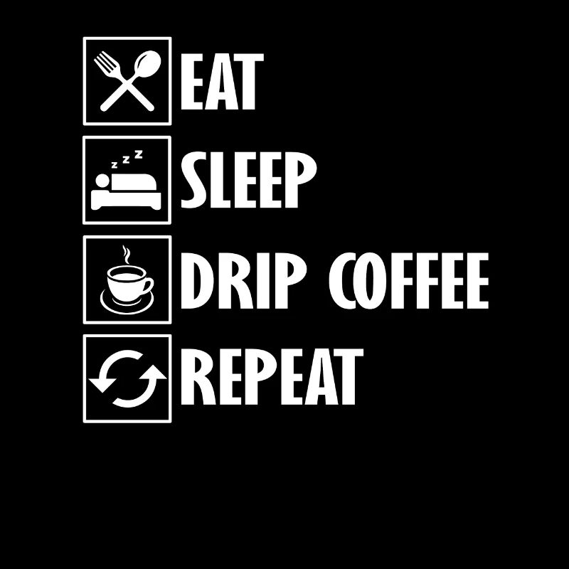 Lustiges Filterkaffee-outfit Gebrühter Kaffee