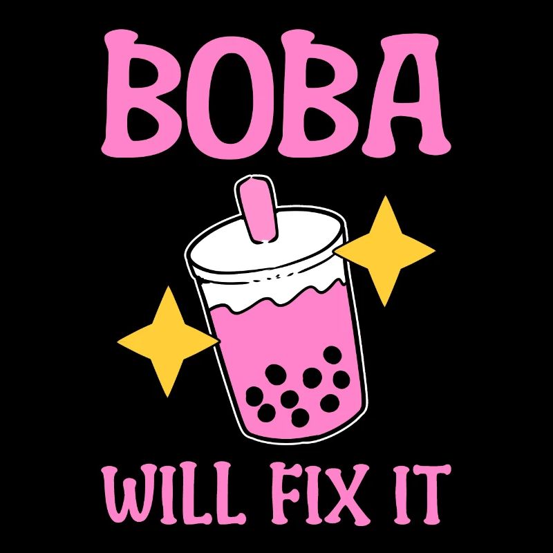 Boba Bubble Milk Tea Milchtee-Server