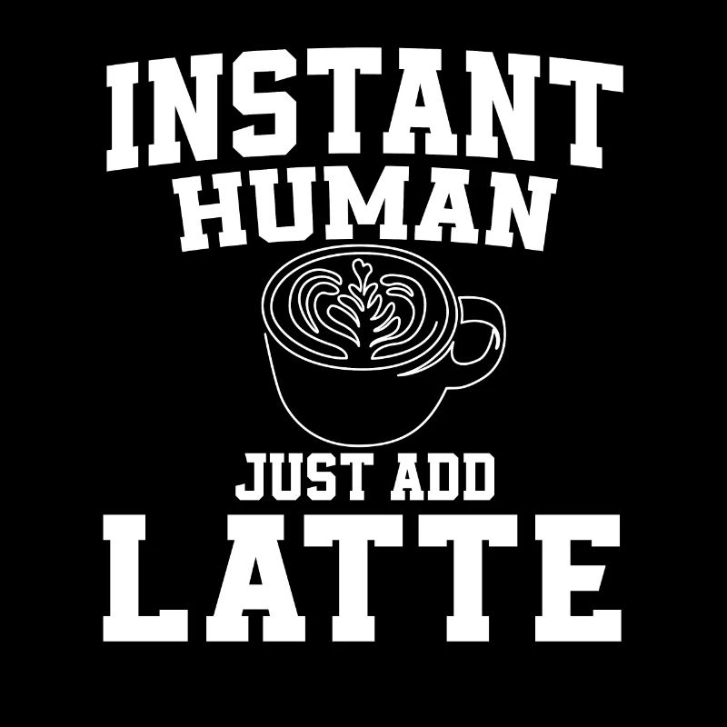 Instant Human ajoute simplement Latte
