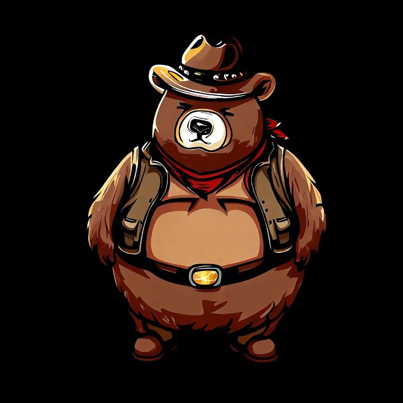 Fat Cowboy Bear