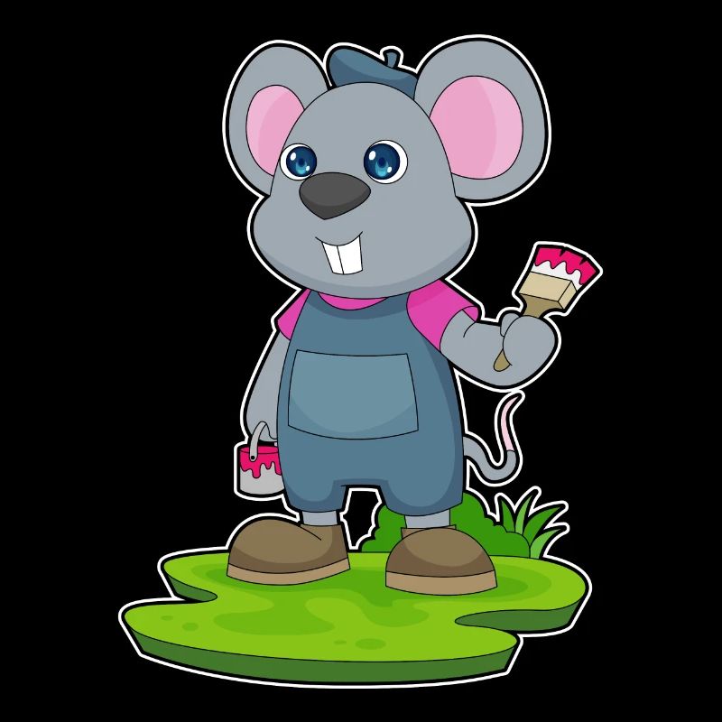 Maus Malen Pinsel