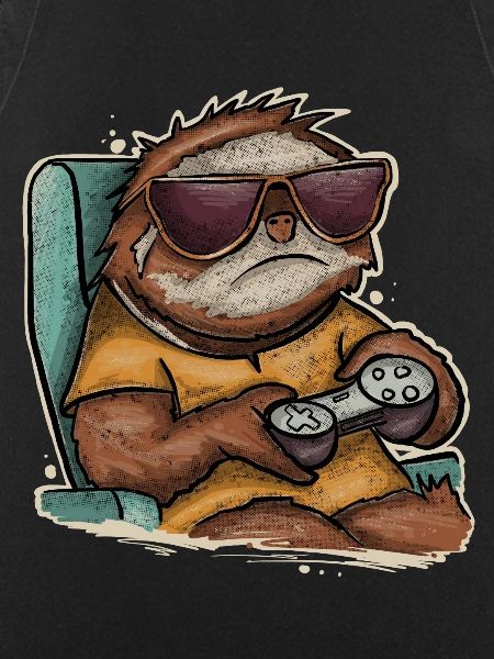 Gaming Gamer Sloth