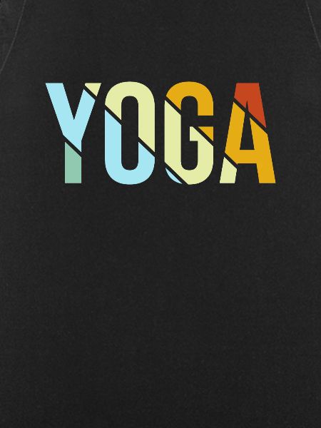 Yoga Retro lettering