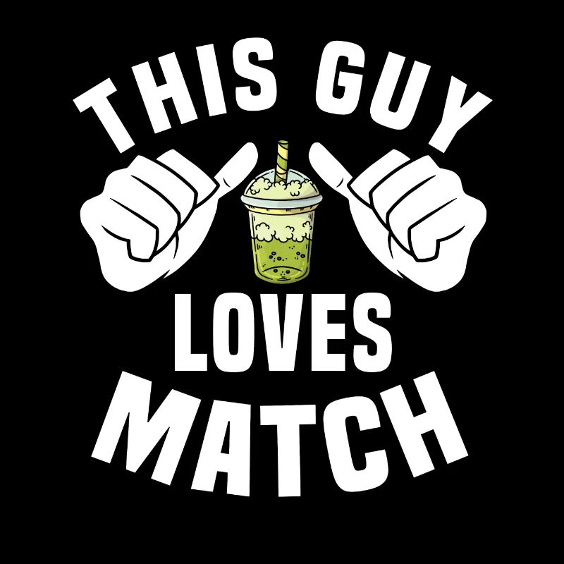 Ce gars aime le matcha