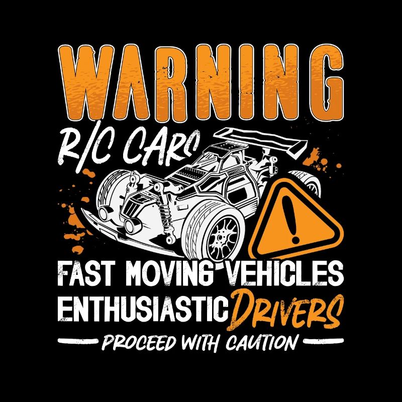 RC Model Racing Warning R / C Cars Fast Model Maker